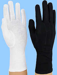 Long Wristed Cotton Gloves